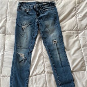 aeropostale ripped jeans